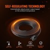 VEVOR Self-Regulating Pipe Heating Cable, 60-feet 5W/ft Heat Tape for Pipes Freeze Protection, Protects PVC Hose, Metal and Plastic Pipe - 3 of 4