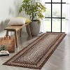 Non-Slip Kitchen Runner Rug, Washable Boho Vintage Rug with Rubber Backing for Hallway, Entryway, Laundry Room - 4 of 4