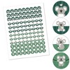 Big Dot of Happiness Koala Cutie - Bear Birthday Party and Baby Shower Round Candy Sticker Favors - Labels Fits Chocolate Candy (1 sheet of 108) - 2 of 4