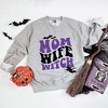 Simply Sage Market Women's Graphic Sweatshirt Mom Wife Witch Colorful Puff Print - 3 of 4