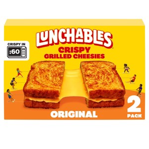 Lunchables Cheese Frozen Grilled Cheesies - 2ct/5.71oz - 1 of 4