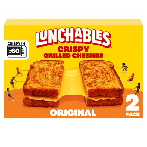 Lunchables Cheese Frozen Grilled Cheesies - 2ct/5.71oz : Target