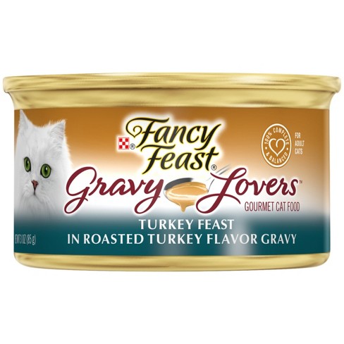 Purina® Fancy Feast Gravy Lovers Turkey Feast Wet Cat Food ...