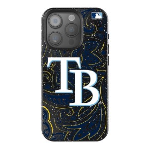 MLB American League Teams Paisley Bling Cell Phone Case for Apple iPhone - 1 of 4