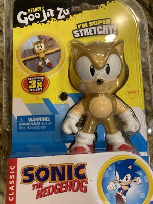 CLASSIC SONIC THE HEDGEHOG - STRETCH SONIC - HEROES OF GOO JIT ZU - NEW 2022