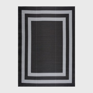 Play Rug Paris Recycled Plastic Woven Indoor Outdoor Folded Floor Mat - 1 of 4