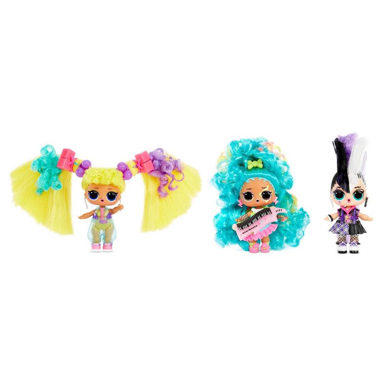 L.O.L. Surprise!  Remix Hair Flip Tots with Hair Reveal &#38; Music Mini Figurine, 4 of 12