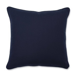 Butler Indigo Square Throw Pillow Blue - Pillow Perfect