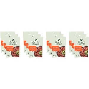 Simply Organic Seasoning Mix Spicy Chili - Case of 12 - 1.2 OZ - 1 of 4