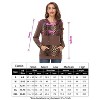 Coolmee Women's Zip Up Hoodies Drawstring Hooded Sweatshirts Casual Long Sleeve Top - 4 of 4