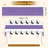 Unique Bargains Romantic Light Elegant Table Runner for Wedding Party Decoration 1 Pc - 2 of 4