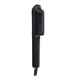 GAMMA+ Ceramic Hot Brush with Cool Touch Technology Reduces Frizz, Static, and Straightens Hair