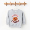 The Juniper Shop Little Pumpkin Retro Toddler Graphic Sweatshirt - 2 of 3