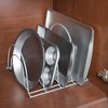 Hastings Home Kitchen Cabinet Pot, Pan, and Lid Organizer and Holder - image 4 of 4