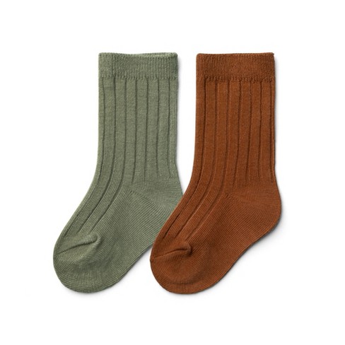 Goumikids 2pk Organic Cotton Baby Knee-high Socks : Target