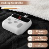 Heated Blanket, Soft Washable Electric Blanket, Heating Blanket for Bedding, With 10 Heat Settings, Sofa and Bed - 4 of 4