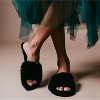 Women's Wo's Averie Faux Fur Slipper - solei sea - 4 of 4