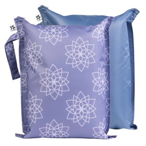 Tiny Twinkle Mess-Proof Waterproof Washable Baby/Toddler Wet Bags for Diapers, Swimsuits and Travel - 1 of 2