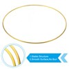 Unique Bargains Metal DIY Macrame Craft Activity Kits Dream Catcher Rings 6 Pcs - 3 of 4
