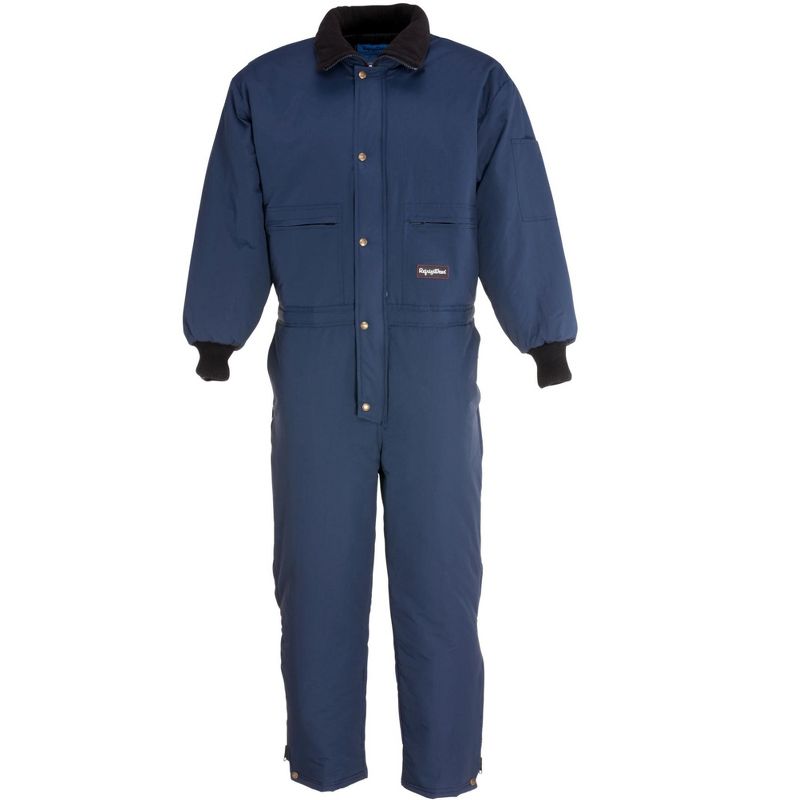 RefrigiWear Men's ChillBreaker Insulated Coveralls with Soft Fleece Lined Collar, 1 of 8