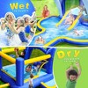RISOKEYS 8 in1 Inflatable Bounce House, water park trampoline bouncing, with Dolphin Sprinkler, Target Games, Water Blasters, Basketball Hoop - 2 of 4