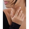SHINE by Sterling Forever Sterling Silver Canary Celebration Eternity Band Ring - 2 of 4