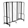Hampden Furnishings Otis Collection Portable 3 Panel Room Divider - 4 of 4