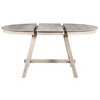 NicBex Mid-Century Wood Dining Table Round Extendable Dining Table for 4 to 6, for Meeting Room, Living Room - 3 of 4