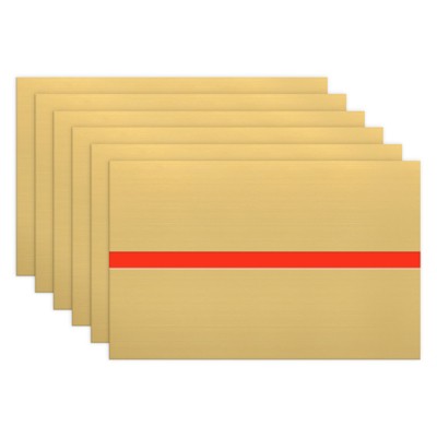 Unique Bargains Plastic Laser Engraving DIY Indoor Outdoor Engraving Blank Materials