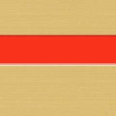 6 pack matte gold/red