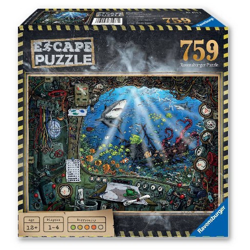 Ravensburger Escape Puzzle - Submarine Puzzle 759pc