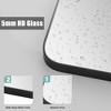 Wall-Mounted Mirrors - Premium Rectangular Bathroom Mirror, Stylish Rectangular Vanity Mirror with Black Metal Frame - Explosion-Proof - 4 of 4