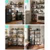 Pantry Storage Shelves, 5-Tier 59" Adjustable Heavy Duty Metal Storage Shelf - 2 of 4