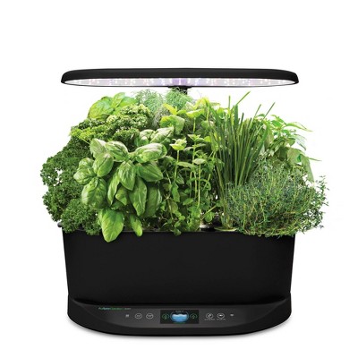 AeroGarden Bounty Indoor Hydroponic Herb Garden, Black