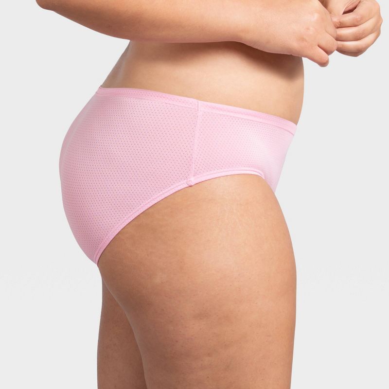 Fruit of the Loom Women's 6pk Breathable Micro-Mesh Low-Rise Briefs - Colors May Vary, 6 of 6