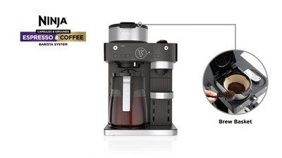 Ninja® Espresso & Coffee Barista System | Pod & Ground Coffee Maker