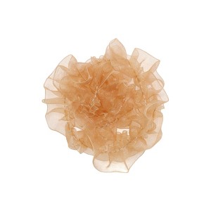 Unique Bargains Ribbon with Lace Trim & Crinkle Satin Polyester 35.83"x0.98" 1 Pc - 1 of 3