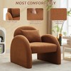 WhizMax Accent Chair,Velevt Arm Sofa,Modern Accent Chair for Living Room, Bedrooms,Velvet Accent Chair for Office - 4 of 4