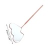 Unique Bargains Double Heart Pattern Lash Mirror 1 Pc - 2 of 4