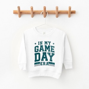 The Juniper Shop In My Game Day Era - Green Toddler Graphic Sweatshirt - 1 of 3