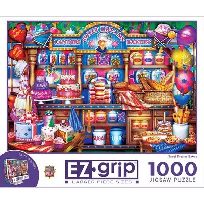 MasterPieces EZGrip 1000's Puzzles Collection - Sweet Dreams Bakery 1000 Piece Jigsaw Puzzle