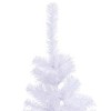 vidaXL Christmas Tree Decoration Artificial Xmas Tree with Stand Branches - White 4 x 2 ft - 4 of 4