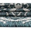 Jill Zarin Outdoor Dubai Medallion Woven Area Rug - 3 of 4