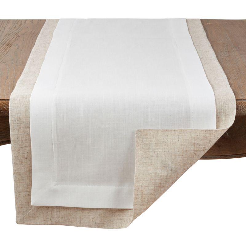Saro Lifestyle Double Layer Table Runner, 2 of 4