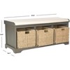 Lonan Storage Bench - AMH5733 - Safavieh Couture - 3 of 4