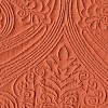 Collections Etc Luxe Textured Diamond Design Scalloped Edge Oversize Bedspread - 3 of 3