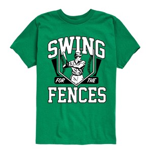 Boys' - Instant Message - Swing For The Fences Short Sleeve Graphic T-Shirt - 1 of 4