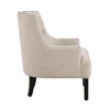 NicBex Polyester Accent Chair,Upholstered Living Room Chairs with Tufted Backrest and Wood Legs,Modern Armchair,Accent Chairs for Living Room - 4 of 4