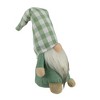 Northlight 12.25" Spring Gnome with Green Plaid Hat - image 4 of 4