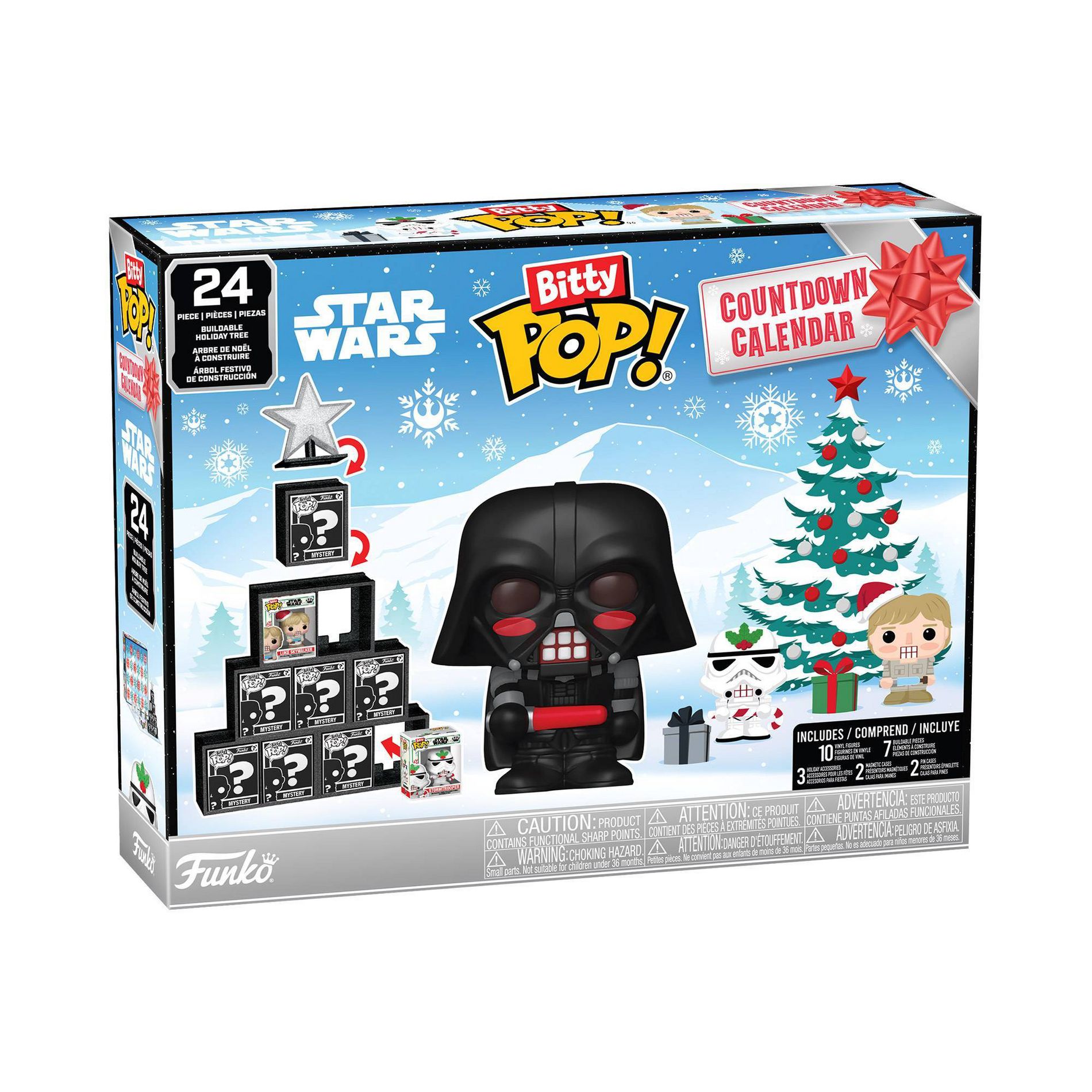 Funko Bitty POP! Star Wars 24-Day Holiday Countdown Calendar
